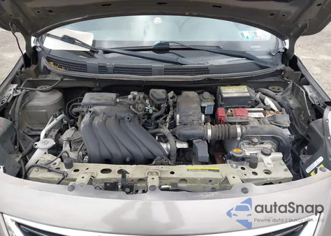 2013 Nissan Versa 1.6 Sv z USA, uszkodzony, nr VIN 3N1CN7AP9DL874460